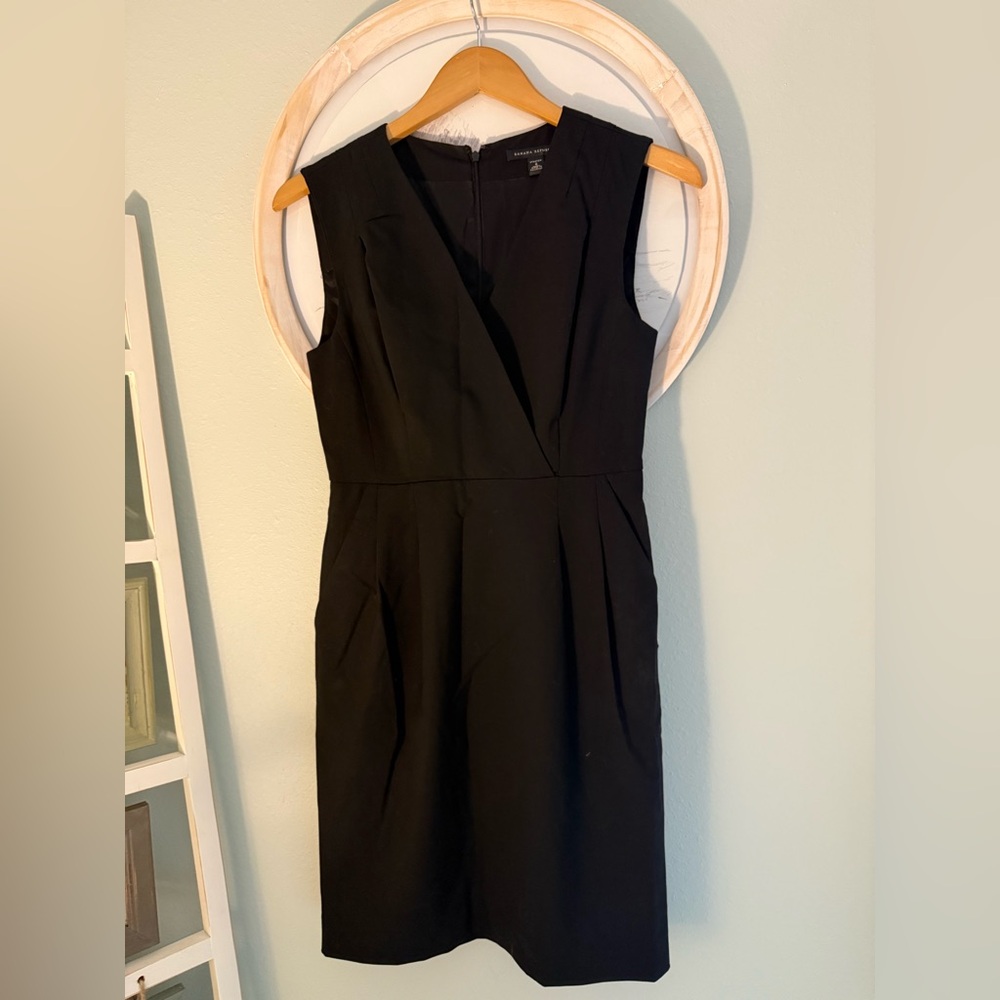 Banana Republic Black Midi Dress